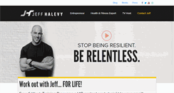Desktop Screenshot of jeffhalevy.com